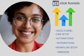 setup gohighlevel ghl website click funnel , kajabi expert workflow automation