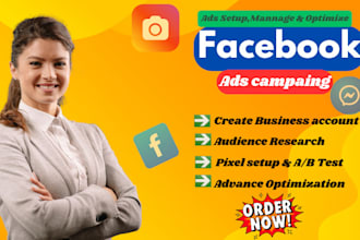 be your facebook ads campaign, fb meta ads manager
