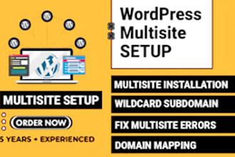 set up and configure wordpress multisite for seamless management