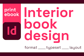 do an interior book design