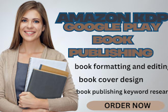 amazon KDP book formatting, publish on apple and google play