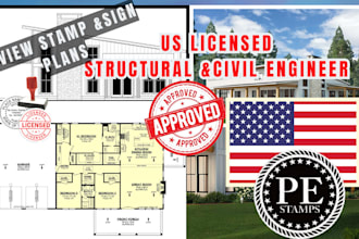 do california licensed, florida USA landscape architect building plan structural