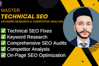 provide expert technical SEO, keyword research and competitor analysis