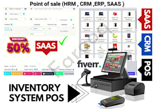 give point of sale pos with stock management system inventory management CRM erp