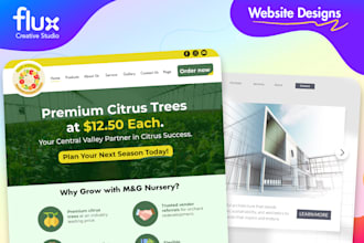 create a customized website