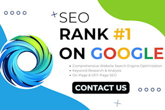 rank your website on google with comprehensive SEO