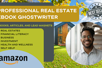 write real estate ebook, edit financial statements, analysis report