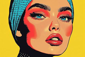make your photos into wpap pop art