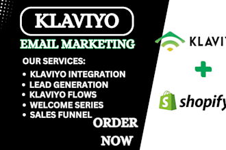 setup quick klaviyo mailchimp flows automation klaviyo shopify email marketing