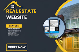 build a complete real estate or property listing website