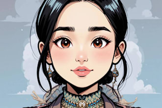 draw cartoon and sticker designs for you