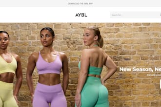 sportswear shopify store activewear  store athleisure store clothing website