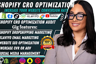 do shopify marketing cro, conversion rate optimization to boost ecommerce sales