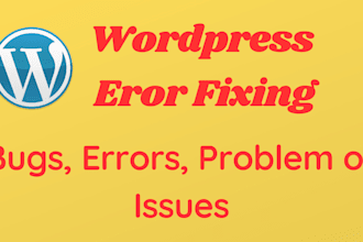 fix wordpress error issues and fix bugs