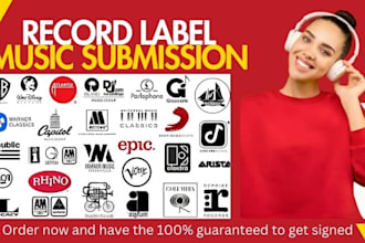 do record label submission to major record label managers to get signed