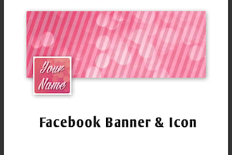 create a social platform banner and matching icon