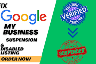 appeal your google my business suspended and disabled page