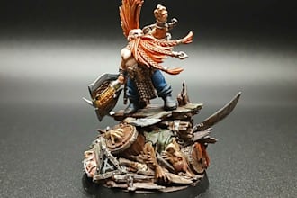 custom paint your standard size miniatures