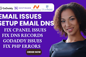 do email issues setup email smtp fix domain  cpanel ssl dns mail issue hostgater