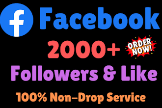 get 100k organic likes and followers increase your fb page