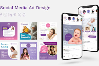 design static meta instagram facebook banner ad wellness healthcare business