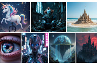generate unique ai art quickly and custom made