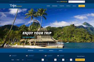 design vacation website short term rental hotel booking airbnb lodgify website