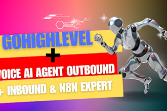 setup  gohighlevel conversational ai,n8n expert ,ghl saas,ghl voice ai agent