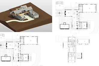 provide precise cad drawings and revit bim modelling
