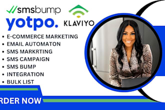 setup yotpo smsbump, klaviyo email marketing, yotpo sms flows, yotpo email flows