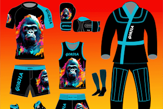 design and manufacture fight wear clothing mma muaythai kickboxing