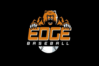 design unique mascot baseball academy logo