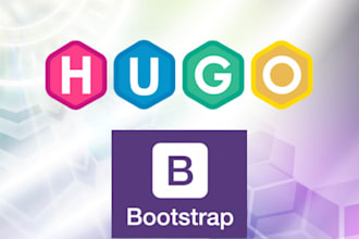 design and develop a professional hugo website of any kind