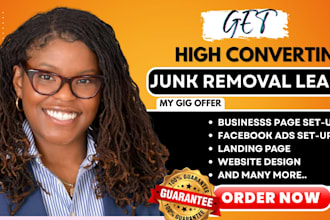 generate junk removal leads, trash junk removal, cleaning, demolition leads