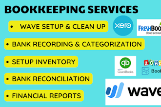 do bookkeeping and accounting using wave software