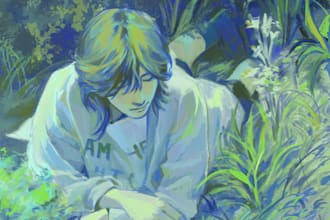 painting character you want from game, anime, manga, webtoon