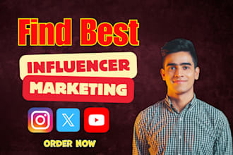 find best instagram, twitter, youtube influencers list for influencer marketing