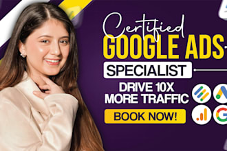 setup, optimize and manage your google ads PPC campaigns
