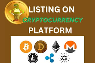 seamless crypto token listing  boost visibility  market presence