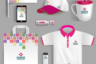 design your logo design and complete brand identity kit