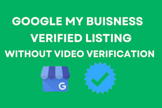 setup verified google my business listing for your business
