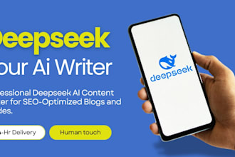create ai content using deepseek SEO optimized human edited unique