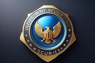 design unique security and technology logo design for you
