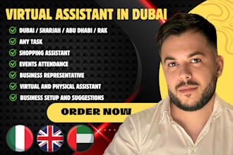 be your agent and virtual assistant in dubai uae