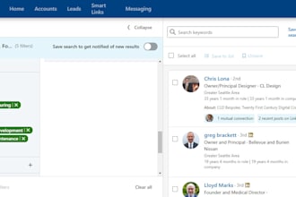 collect linkedin sales navigator b2b lead generation, data,