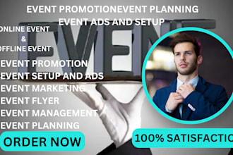 event promotion, MLM promotion, event setup ads, website traffic, webinar ads