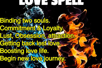 cast love obsession romance attraction lust spell on anyone