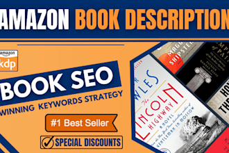 write amazon kindle book description and kdp book blurbs