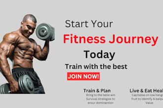 design personal fitness trainer, workout, gym website