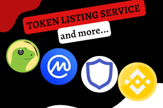 fast track your coin or token on coinmarketcap coingecko top exchange website